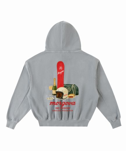 [APRESKI II] HEAVYWEIGHT HOODIE MORGOVA 460 GSM