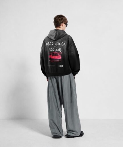 Morgova Hoodie Need Money 4 Porsche
